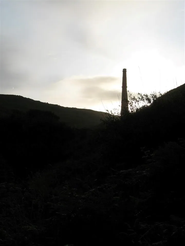 Day 5 dawn over kenidjack arsenic works